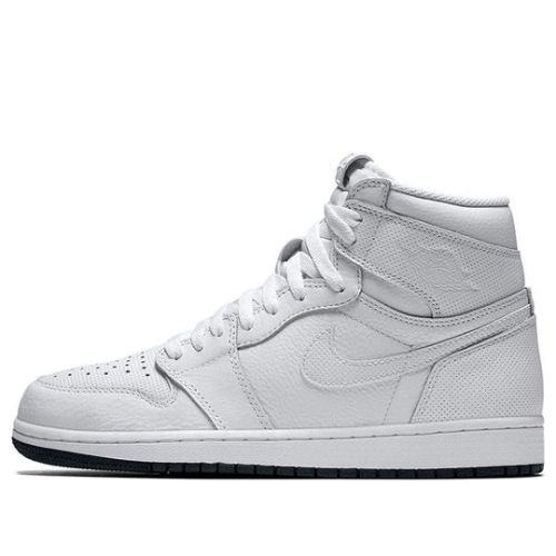 Air Jordan 1 Retro High OG ??White Perforated?? 555088-100