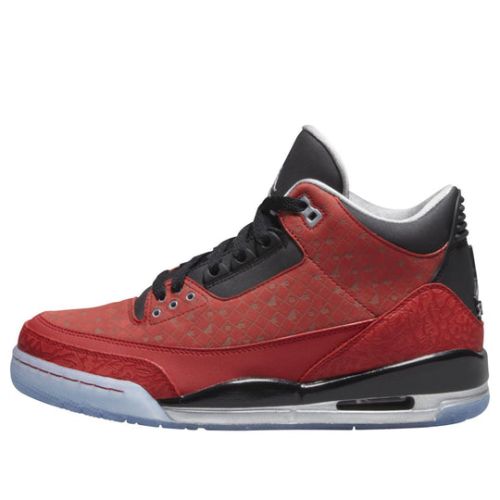 Air Jordan 3 Retro Doernbecher (2013) ??Red Goldsilver Black?? 437536-600B