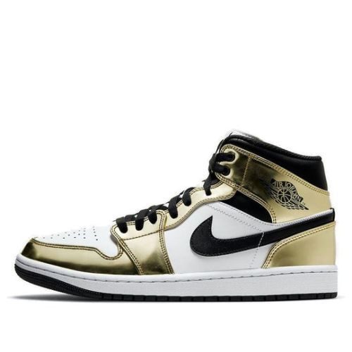 Air Jordan 1 Mid SE ??Metallic Gold?? DC1419-700