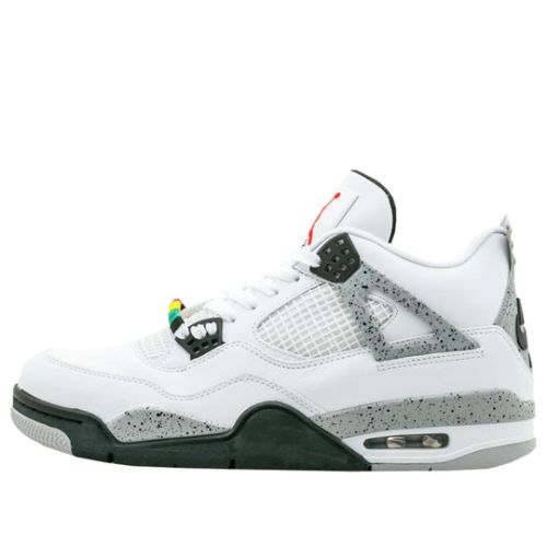 Air Jordan 4 Retro Do The Right Thing Pack ??White Black Gray?? 840606-192A