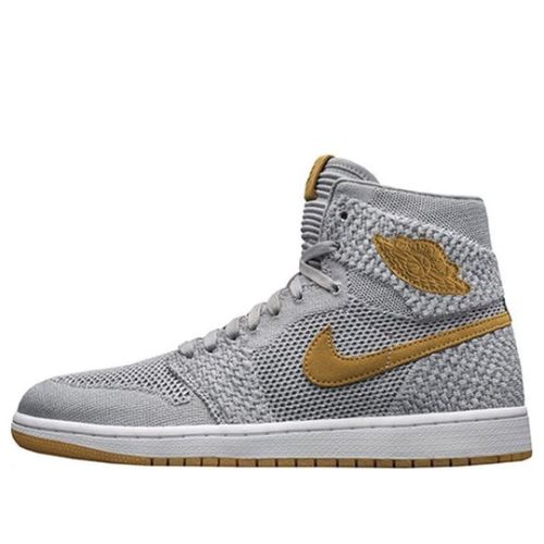 Air Jordan 1 Retro High OG Flyknit ??Wolf Grey?? 919704-025