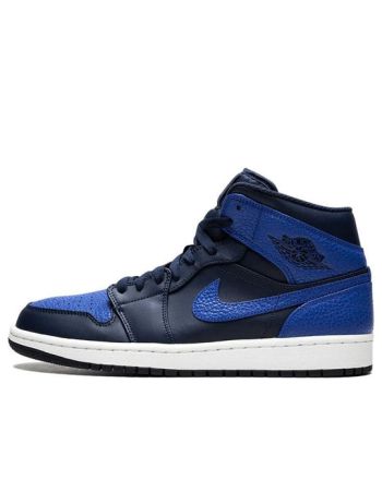 Air Jordan 1 Retro Mid ??Obsidian Royal?? 554724-412