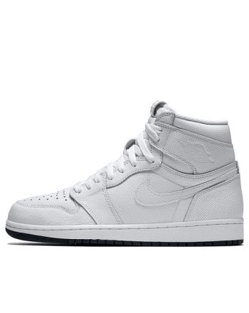 Air Jordan 1 Retro High OG ??White Perforated?? 555088-100