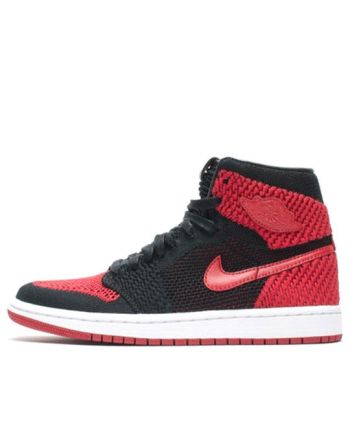 Air Jordan 1 Retro High OG Flyknit ??Bred?? 919704-001