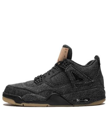 Levi??s x Air Jordan 4 Retro ??Black Denim?? AO2571-001