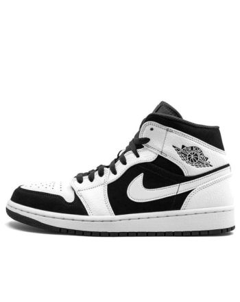 Air Jordan 1 Retro Mid ??Tuxedo?? 554724-113