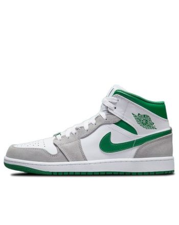 Air Jordan 1 Mid SE ??Grey Pine Green?? DC7294-103