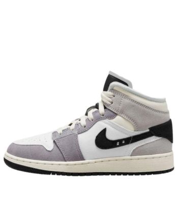 Air Jordan 1 Mid SE Craft ??Inside Out ?C Cement Grey?? DZ4136-002