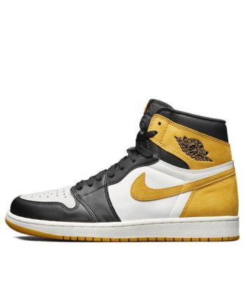 Air Jordan 1 Retro High OG ??Yellow Ochre?? 555088-109